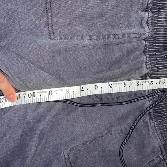 Telepatía Gray Jogger Elastic Waist Cargo Pants - Picture 11 of 12